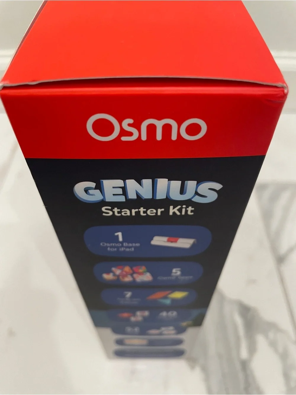 Osmo Genius Starter Kit for iPad 5 Games Ages 6-10 New Factory Sealed